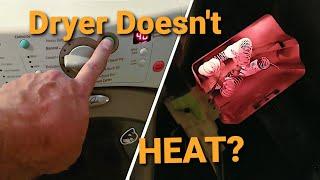 No Heat in the Dryer? Whirlpool Duet Heating Element Replacement and Troubleshooting