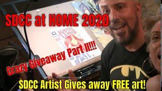 Comic Con at Home 2020 Live Art Drawing Part II - Artist - EEKNation