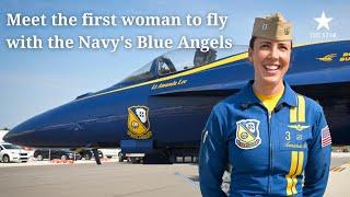 Absolutely Incredible Meet the First Woman to Fly with U.S. Navys Blue Angels