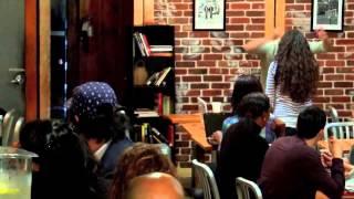 Telekinetic surprise in coffee shop - ONE OF THE BEST PRANKS EVER MADE