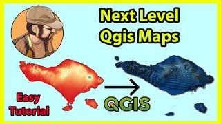 Make Qgis maps that standout No one will teach you this 