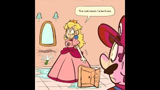 Peach really enjoys Mario’s company Comic Dub