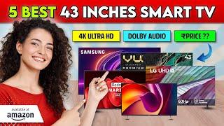 Best 43 inch 4K Smart TV in 2024  Best 43 Inch TV in India 2024