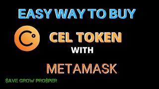 Easy Way to Buy Cel Token with MetaMask Tutorial