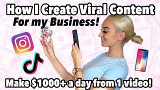 How To Create VIRAL Videos & Make $1000s Daily  FULL TUTORIAL  E-commerce Business Hacks
