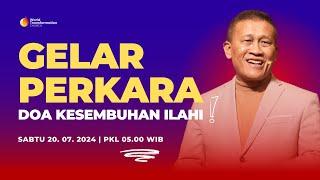 Doa Fajar Onsite  Gelar Perkara  Sabtu 20 Juli 2024  Pkl 05.00 WIB  GBI WTC Serpong