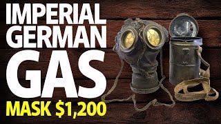 $1200  WW1 Imperial German M17 Ledermaske Gas Mask Review History  Military Antiques Toronto