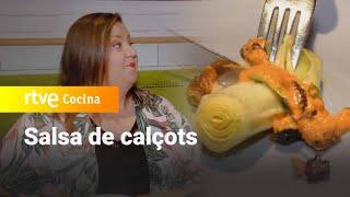 Salsa de calçots con Itziar Castro - Aquí la Tierra  RTVE Cocina