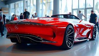 All New 2025 Mercedes Maybach SL Speedster Revealed Ultra-Luxurious Mythos Series