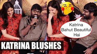 Katrina Kaif BLUSHES as Vijay Sethupathi calls her BEAUTIFUL  Merry Christmas Event
