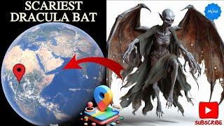 Scariest  Dracula Bat Found on Google Earth and Google Maps #mystisk #earth