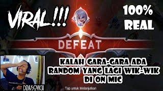 Viral Lagi Main Game Ada Suara WIK-WIK Saat ON Mic - Mobile Legends