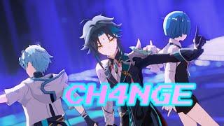 【Genshin Impact原神MMD】CH4NGE【XiaoXingqiuChongyun】