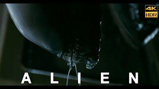Alien 1979  Bretts ending Scene Movie Clip Upscale 4k UHD HDR - Dolby Vision Sigourney Weaver