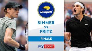 Sinner  vs. Fritz  - Finale  US Open New York 2024  Highlights - Sky Sport Tennis