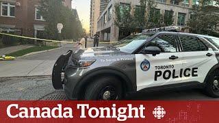 Toronto police officer shot while investigating stopped vehicle  Canada Tonight