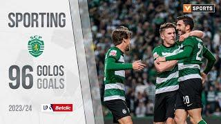 Sporting Os 96 golos na Liga 202324