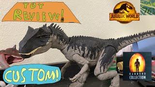 CUSTOM Jurassic World Dominion Hammond Collection Allosaurus Toy Review