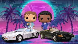 Miami Vice Cars  In the Air Tonight Anzo Remix