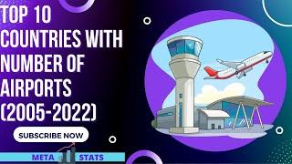 Top 10 Countries With Most Airports  Number of Airport By Country