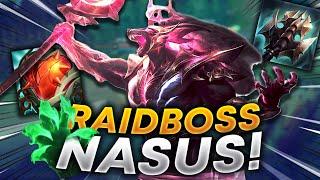 The Raidboss Nasus build...   Carnarius  League of Legends