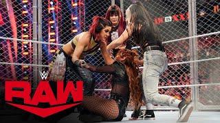 Damage CTRL obliterate Becky Lynch inside Steel Cage Raw Jan. 23 2023