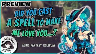 Flirty ASMR RP Audio  Is This Love or Your Magic Warlock? Preview F4A