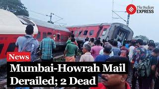 Jharkhand Train Accident Mumbai-Howrah Mail Derailment In Jharkhand 2 Dead 6 Injured