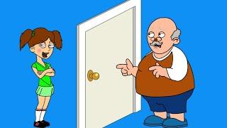 Franny Locks Her Grandpa in The BathroomGrounded