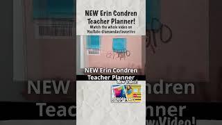 The BEST Teacher  Homeschool Planner? #erincondren #plannercommunity #homeschooling