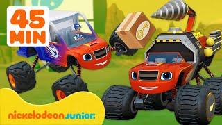 Blaze et les Monster Machines  Blaze se transforme pour faire des livraisons  Nickelodeon Jr.