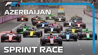 F2 Sprint Race Highlights  2024 Azerbaijan Grand Prix