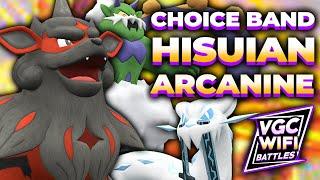 I Was Sent A CHOICE BAND HISUIAN ARCANINE  Pokemon Scarlet & Violet VGC 2023 Reg D Wi-Fi Battles