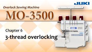 JUKI MO-3500 -3-thread overlocking-