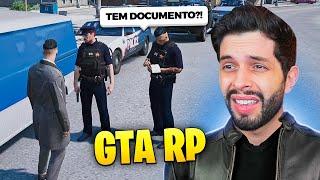 DEU RUIM FUI ABORDADO SEM PASSAPORTE... GTA RP