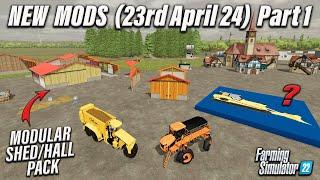30+ NEW MODS Part 1 TerraGator 9205 & MUCH MORE  FS22  Review PS5  23rd Apr 24.