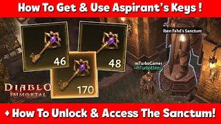 7 Ways To Get Aspirants Keys & How To Use Them + Iben Fahd Sanctum Location In Diablo Immortal