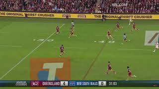 Daly Cherry-Evans Try-Saving Tackle - State of Origin 2023 Game 2