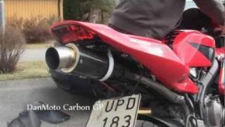 Honda CBR 600RR gets Danmoto Carbon GP exhaust