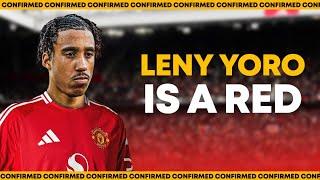 OFFICIAL LENY YORO IS A MAN UTD PLAYER 