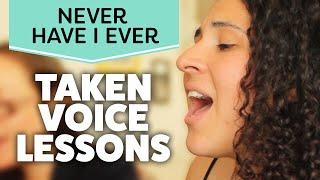 Horrible Singer Takes Voice Lessons  Never Have I Ever