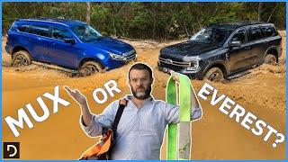 Should I Buy An Isuzu MU-X or Ford Everest?  Tested Around Town And In The Bush  Drive.com.au
