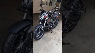 brand new bajaj pulsar NS200 blackcolor   bike  #foryou #video #ns400 @ymnvlogs