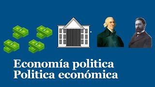 ¿Economía política o política económica? ... ¿Qué son? ejemplos y diferencias