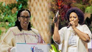 Incwii JEANETTE KAGAME kwa Ap.Mignonne ARASHIMIWE Muri BK ARENA BYARI UMUNEZERO UDASANZWE