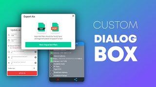 Android Custom Dialog  Customize a Popup Dialog Box  Android Studio Tutorial