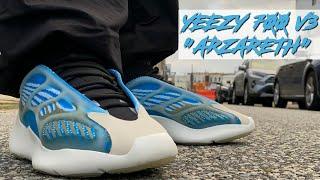 HONEST REVIEW OF THE YEEZY 700 V3 ARZARETH YEEZY 700 V3 ARZARETH REVIEW & ON FOOT IN 4K