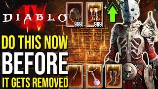 This LOOT Cave is BROKEN OP In Diablo 4 Insane New Unlimited LEGENDARIES & BEST EXP Farm Location