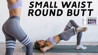 Small Waist ABS & Round Butt Workout 26 Days Hourglass Program ⏳