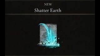 ELDEN RING shatter Earth on map